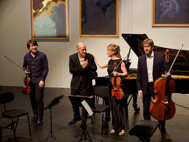Photo d'un concert au festival